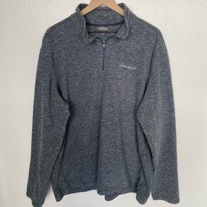 Eddie Bauer XL men gray sweater